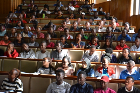 Principal CHSS Prof Enos Njeru